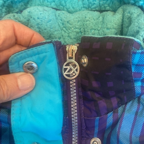 Zero Xposure Plaid ski snow jacket small - Picture 7 of 12